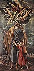 El Greco Canvas Paintings - St Joseph and the Christ Child